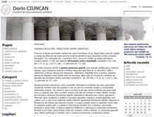 Tablet Screenshot of dorin.ciuncan.com